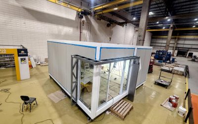 linha produção farmácia express modular