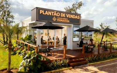 plantão de vendas modular